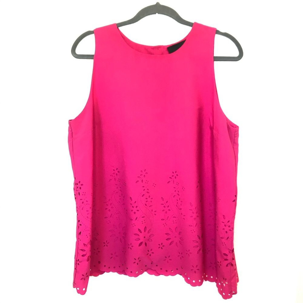 Cynthia Rowley Sleeveless Tank Top Pink Size Large
